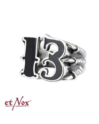 Edelstahlring 'Big Black 13' - vergleichen und g&uuml;nstig kaufen